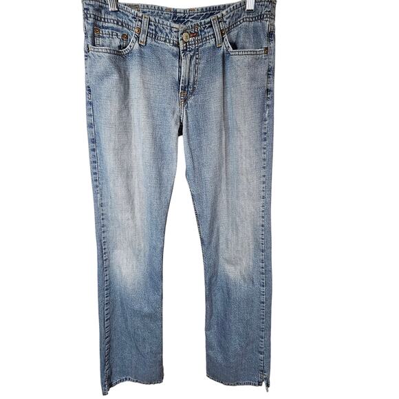 Lucky Brand Dungarees by Gene Montesano Wonder Jean Women's 8/29 LONG Vintage - Picture 1 of 10